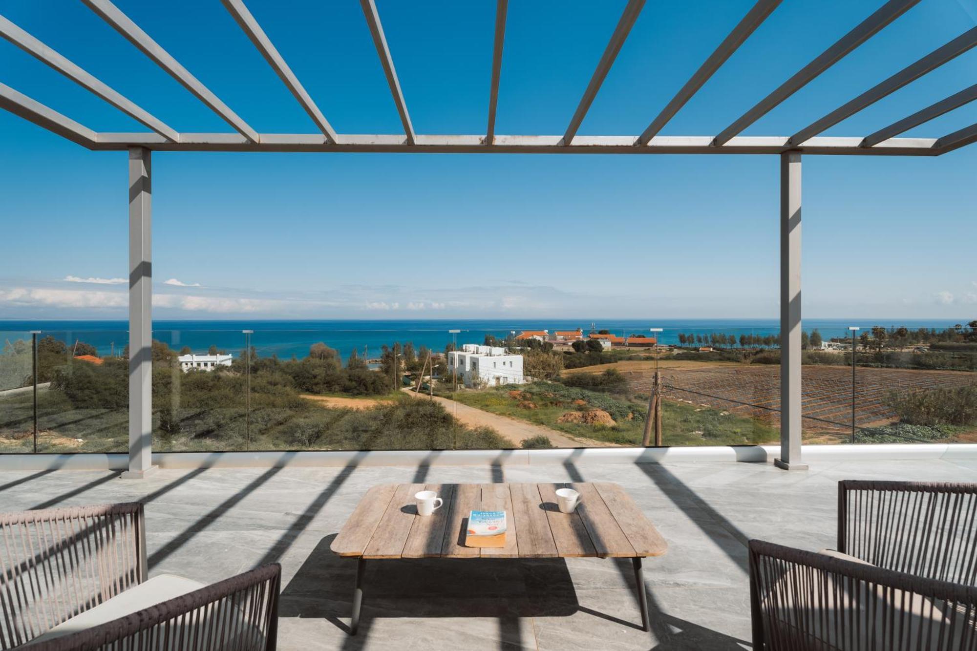 Seaside Luxury Villa Paralimni Exterior photo