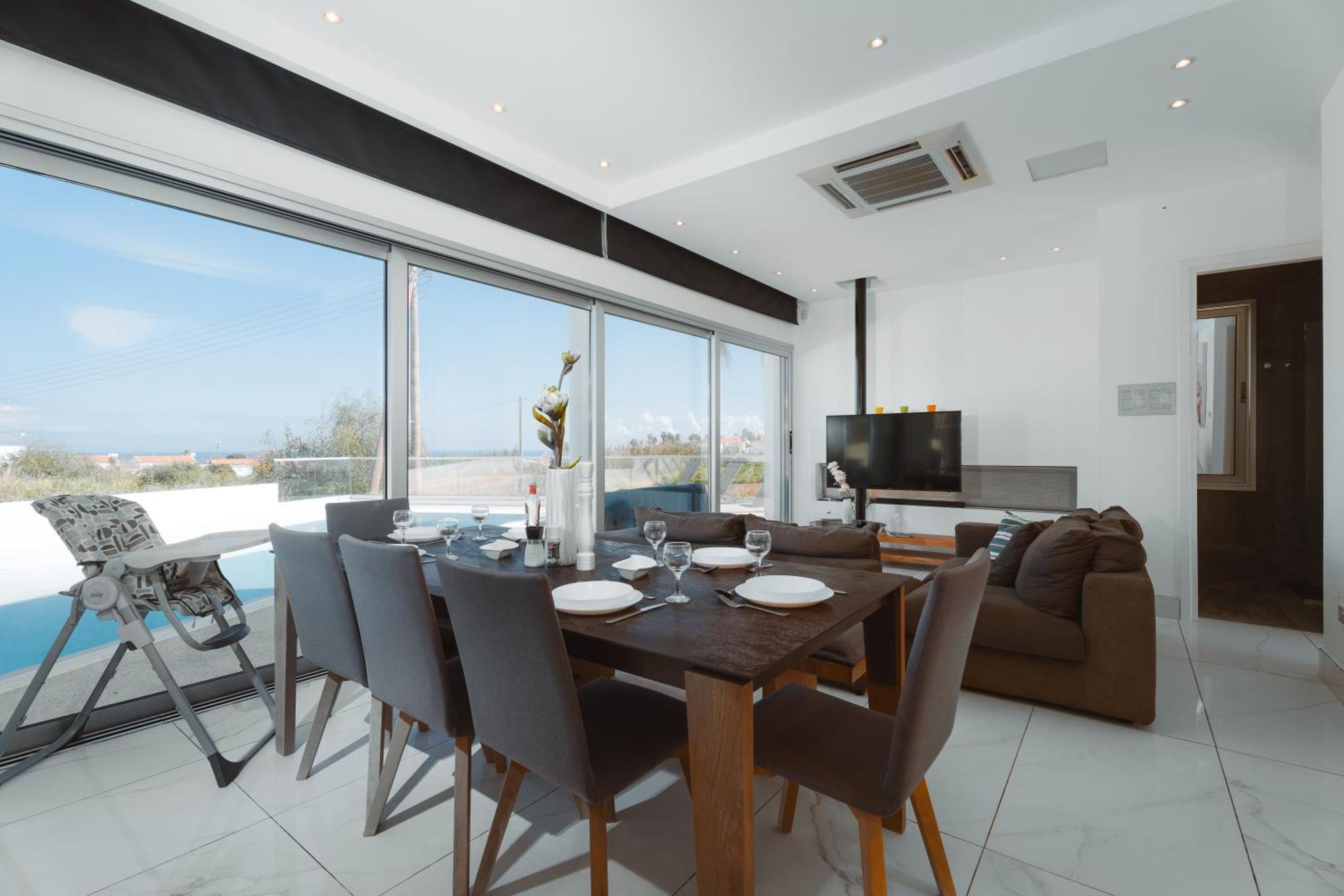 Seaside Luxury Villa Paralimni Exterior photo